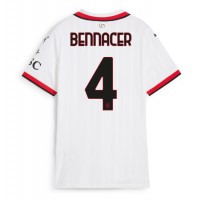 AC Milan Ismael Bennacer #4 Auswärtstrikot Frauen 2024-25 Kurzarm